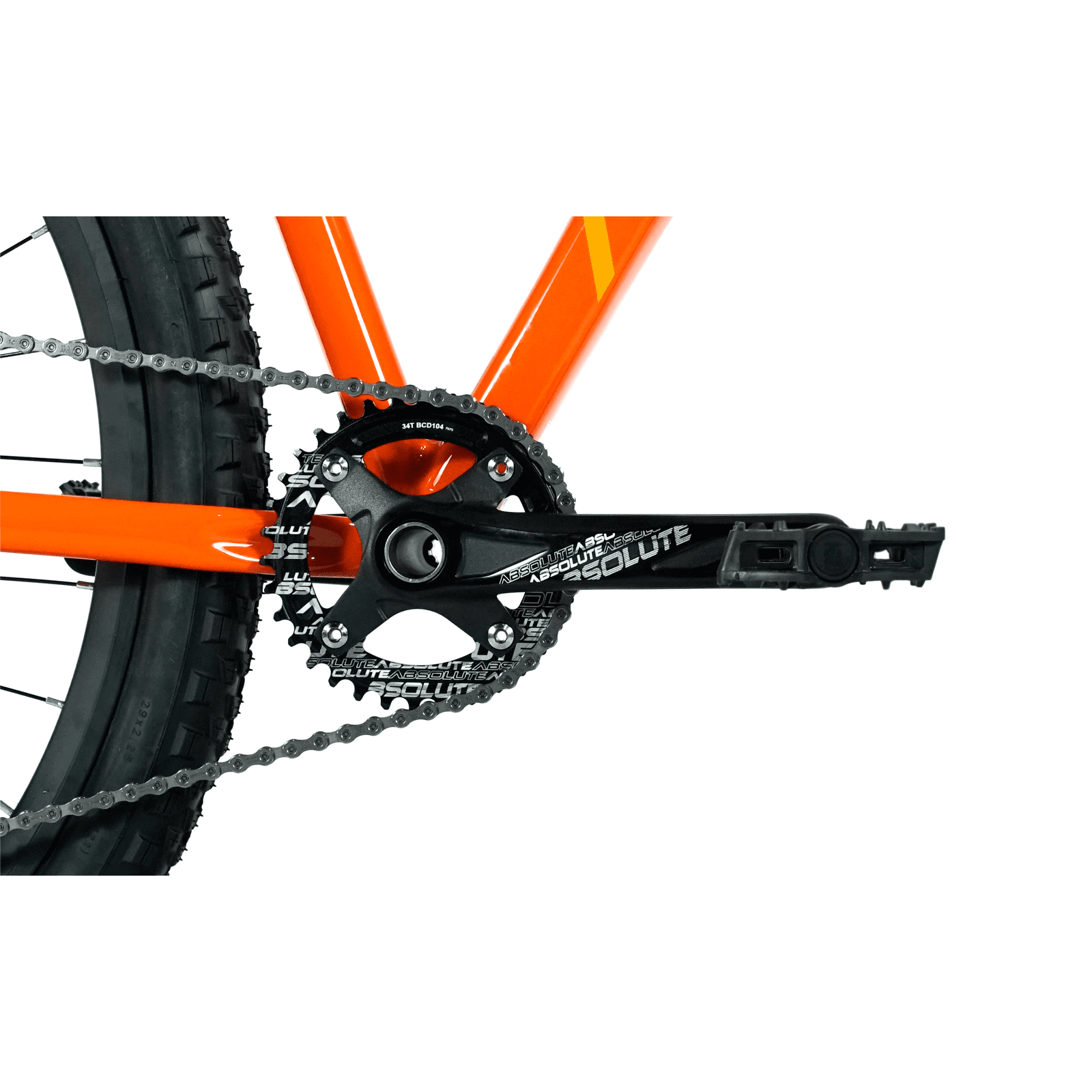 BICICLETA 29 ABSOLUTE NERO 4 PRO 11V HIDRÁULICO C/ TRAVA