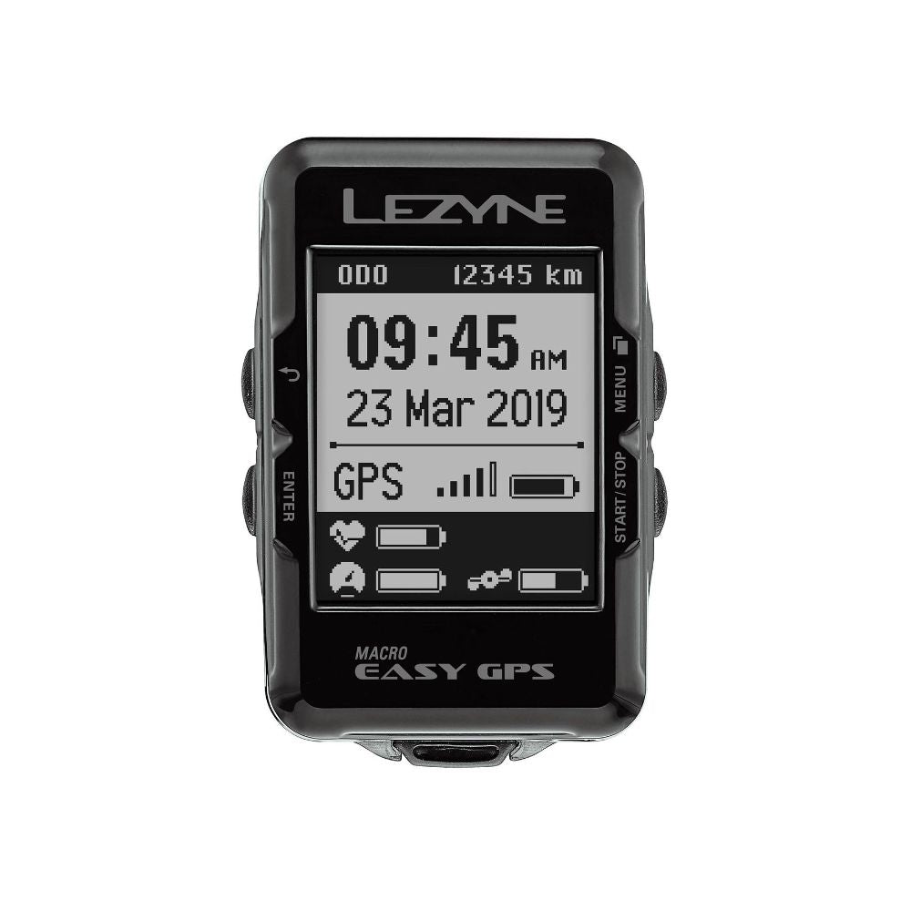 GPS LEZYNE MACRO EASY BLUETOOTH - PRETO