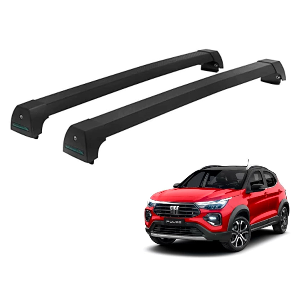 RACK LONG LIFE SPORT ALUM. PRETO P/ FIAT PULSE C/ LONG. A PARTIR DE 2022 (PPSE)