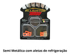 PASTILHA FREIO SEMI METALICA ALLIGATOR TURBO MAGURA 4PI