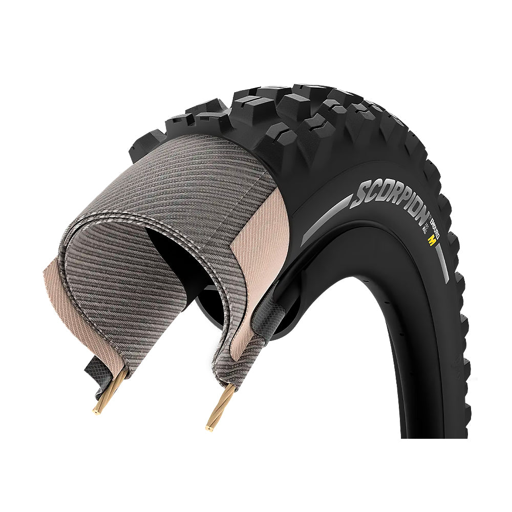 PNEU 29X2.40 PIRELLI SCORPION ENDURO M HARDWALL SMARTGRIP GRAVITY - PRETO