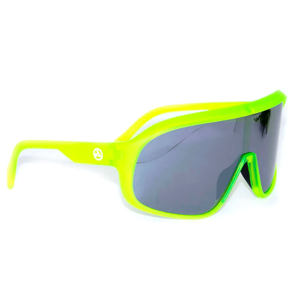 Óculos Ciclismo Absolute Nero Lente Fume - Amarelo Fluorescente