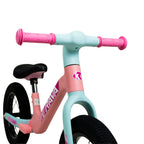 BICICLETA DE EQUILÍBRIO RAVA BALANCE BUDDY II ARO 12 ROSA/BRANCO