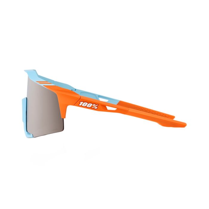 OCULOS 100% SPEEDCRAFT - SOFT TACT TWO TONE - HIPER SILVER MIRROR LENS