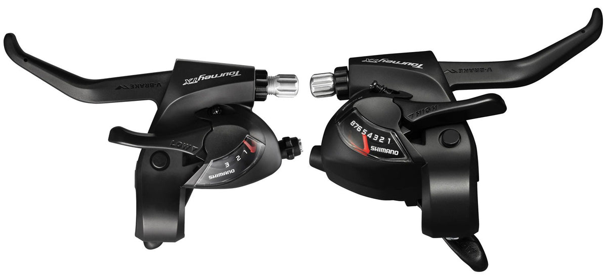 ALAVANCA SHIMANO ST-TX800 TOURNEY 3x8v (ASTTX800R8AL) PAR