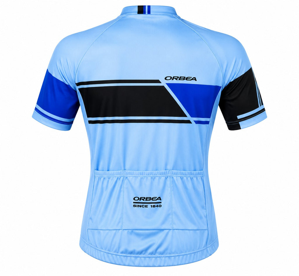 CAMISA CICLISMO FILIP DILLIS AZUL CLARO ORBEA