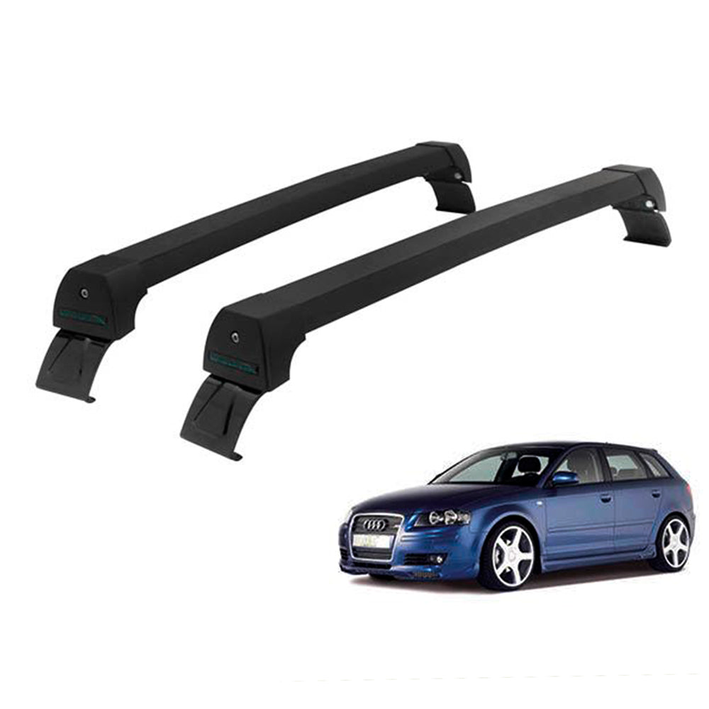 RACK LONG LIFE SPORT ALUM. PRETO P/ AUDI A3 SPORTBACK (PA3S)