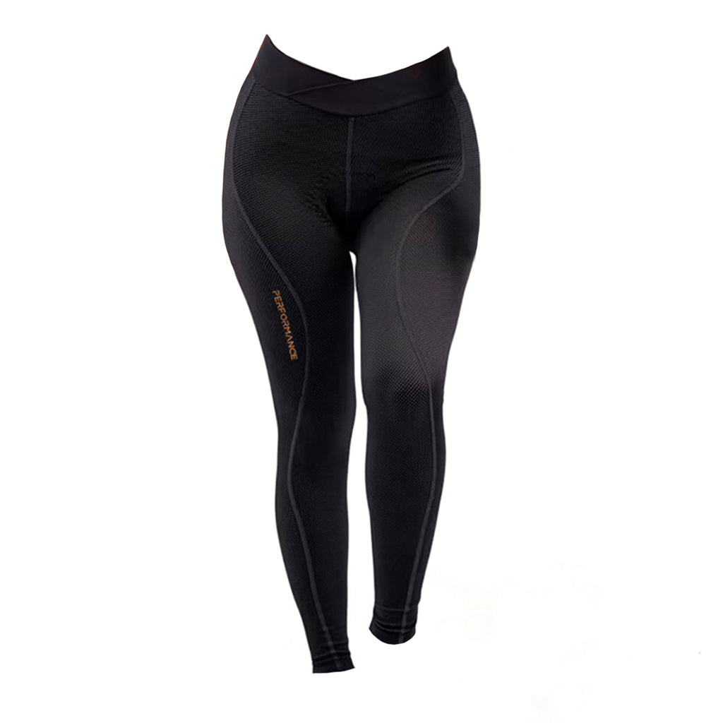 CALÇA CICLISMO FREE FORCE FEM PERFORMANCE CARBON AIR GEL