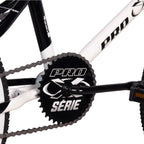 BICICLETA 20 PRO-X BMX SERIE 5 LIMITED BRANCO/PRETO