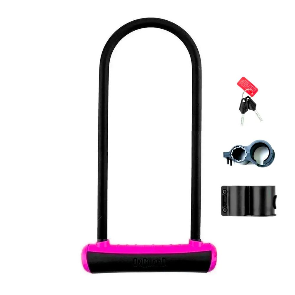 CADEADO TRAVA TIPO U ONGUARD 8152 C/ SUPORTE 115X292MM