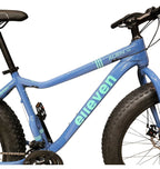 BICICLETA 26 ELLEVEN ALIEN FAT BIKE 21V SHIMANO AZUL/VERDE