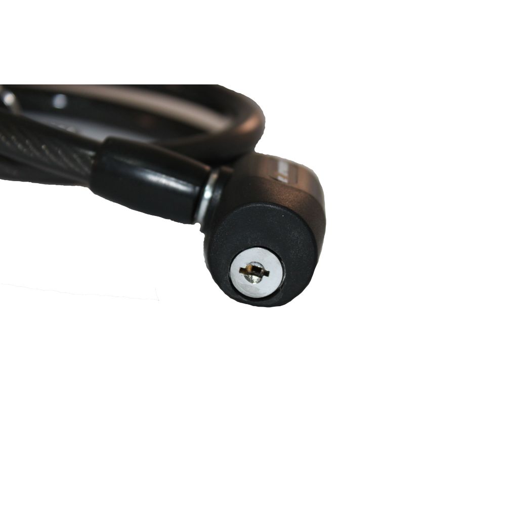 CADEADO ESPIRAL 10MM X 65CM ELLEVEN - PRETO