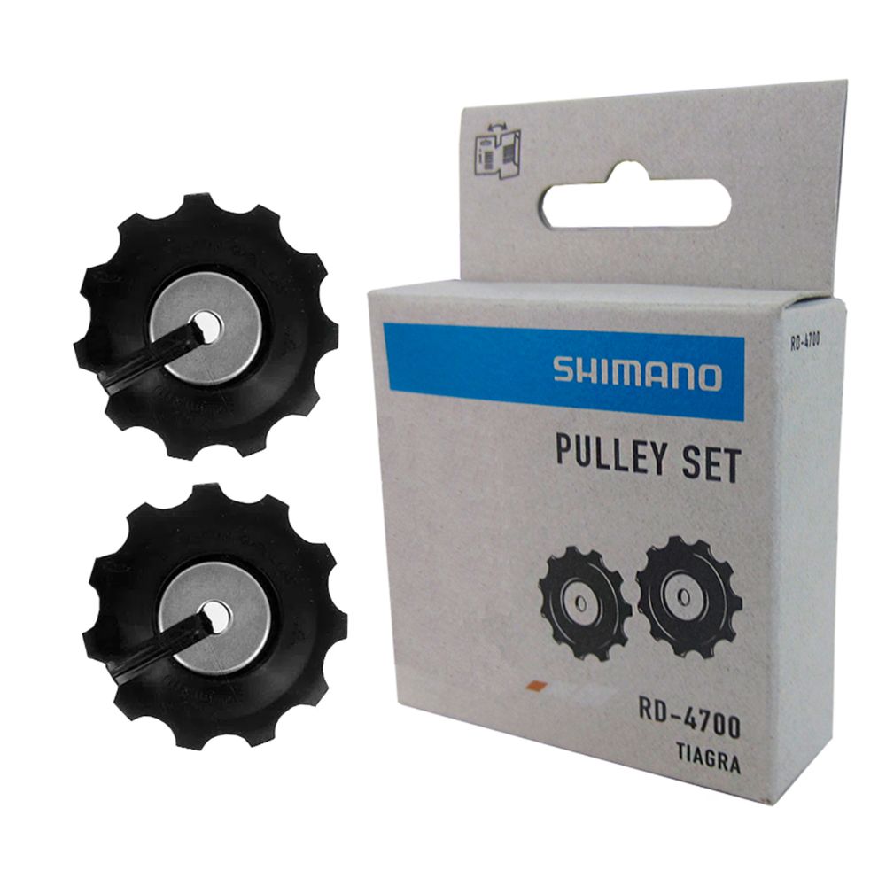 ROLDANA DE CÂMBIO SHIMANO TIAGRA R4700 (PAR) Y5RF98070  - PRETO