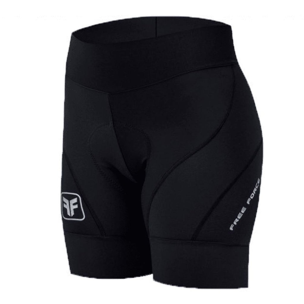 BERMUDA CICLISMO FREE FORCE QUEEN FEM. - PRETO - 3G