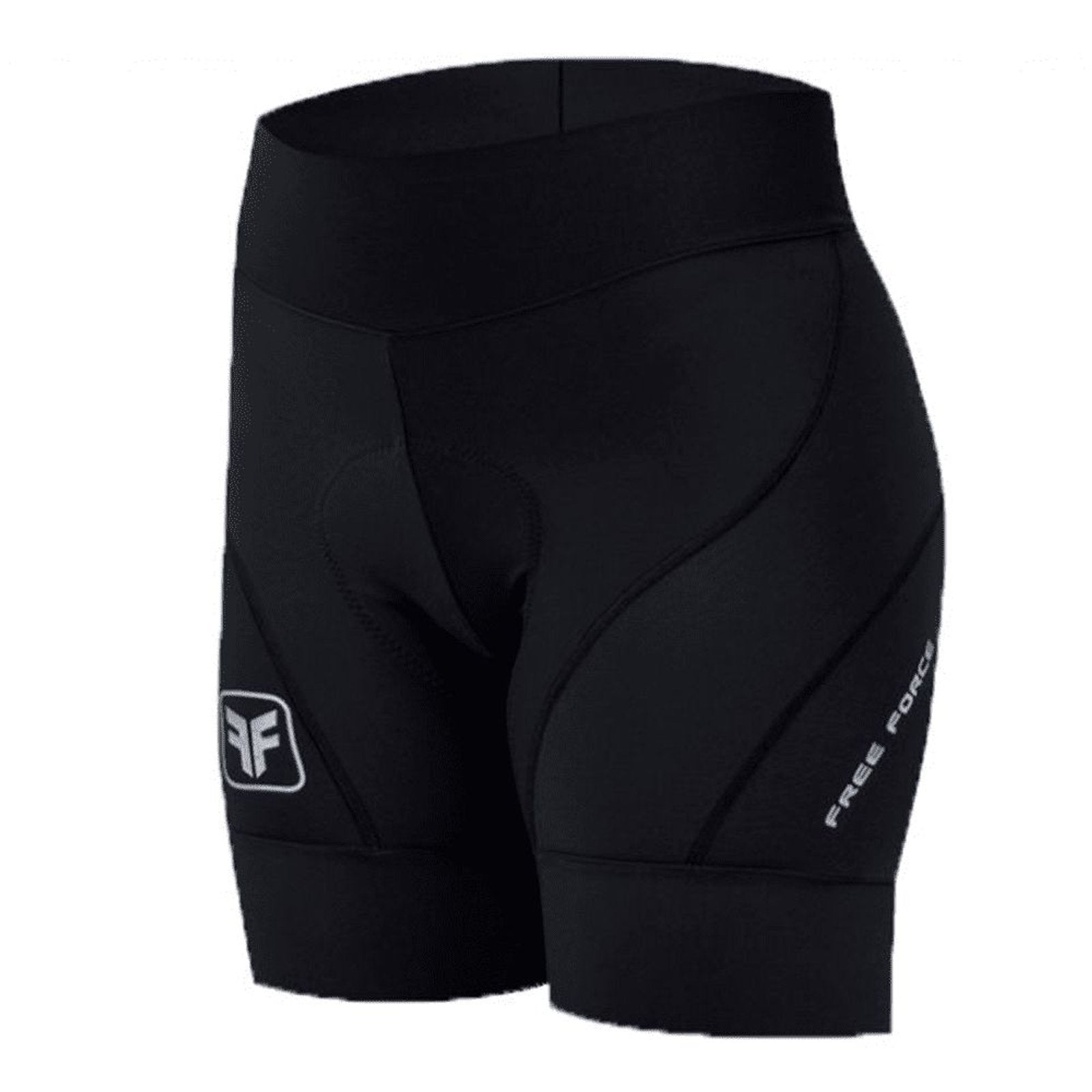 BERMUDA CICLISMO FREE FORCE QUEEN FEM. - PRETO - 3G