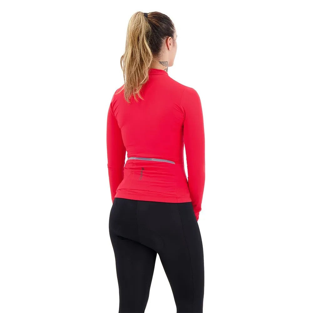 Jaqueta Ciclismo Feminina Shimano Kaede Térmica Vermelho G