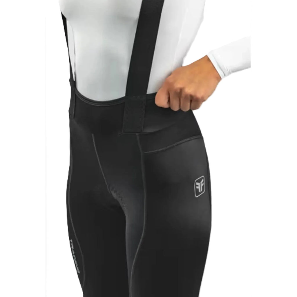 CALÇA BRETELLE CICLISMO FREE FORCE TRAINING GEL INVERNO FEM