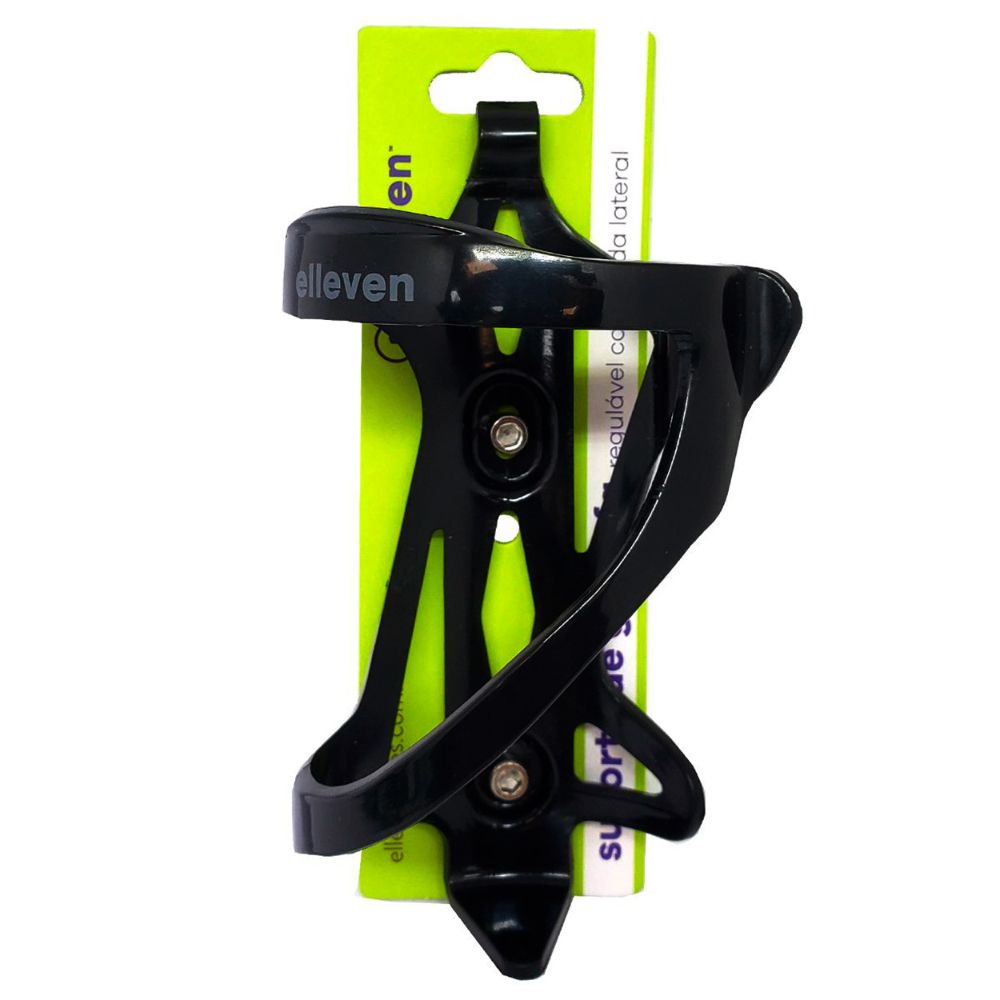 SUPORTE CARAMANHOLA PLASTICO COM SAIDA LATERAL ELLEVEN - PRETO