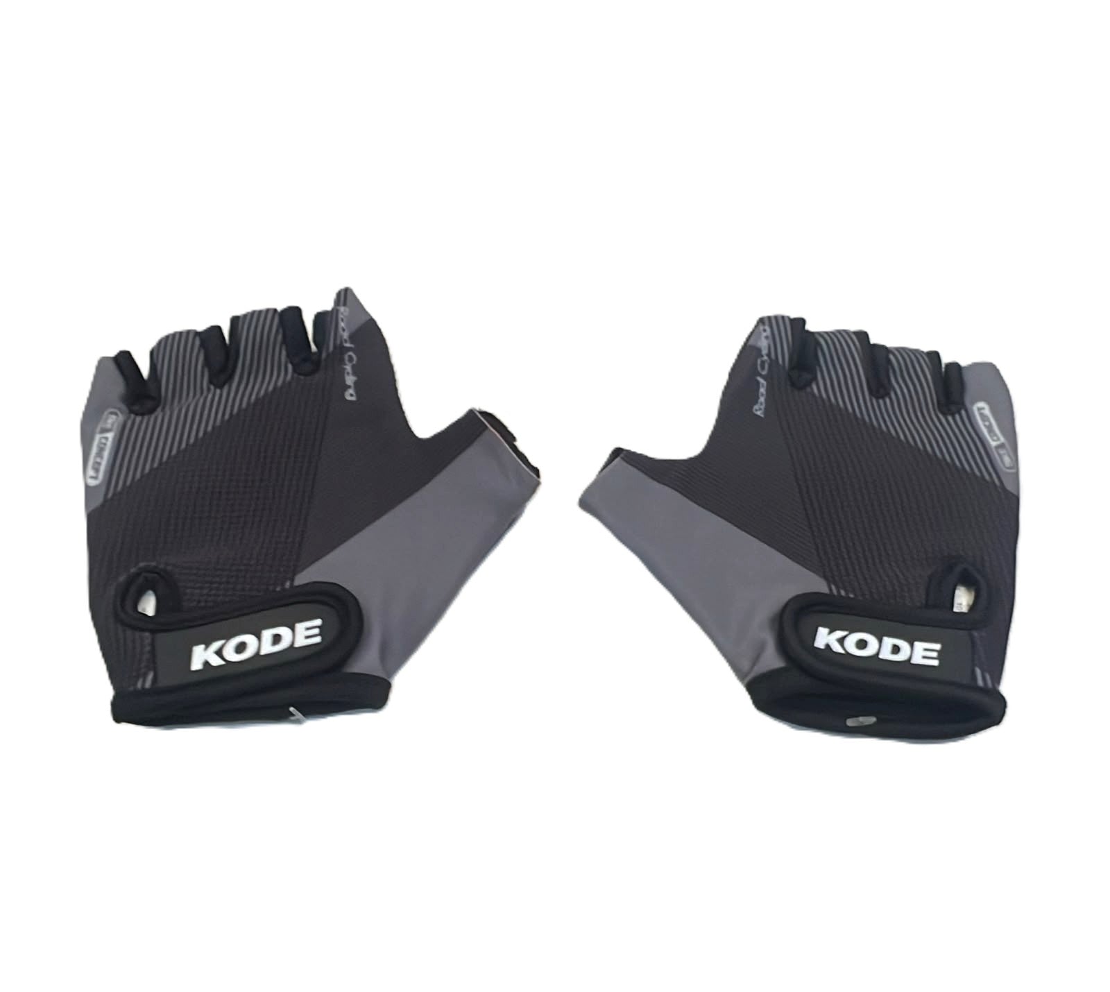 Luva Aberta Kode For Racing Preto/Cinza - P