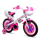 BICICLETA ARO 16 AÇO PRO-X MAGIC JOY BRANCO/ROSA