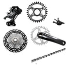 KIT TRANSMISSÃO SHIMANO XTR M9100 SINGLE 1X12V COROA 34D PDV 175mm