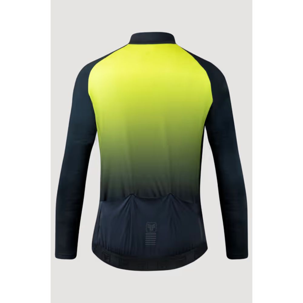 CAMISA CICLISMO FREE FORCE START MANGA LONGA GRADIENT PELUCIADA