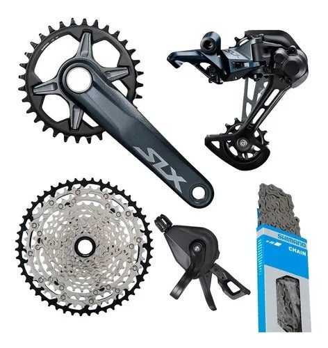 KIT TRANSMISSÃO SHIMANO SLX M7100 SINGLE 1X12V