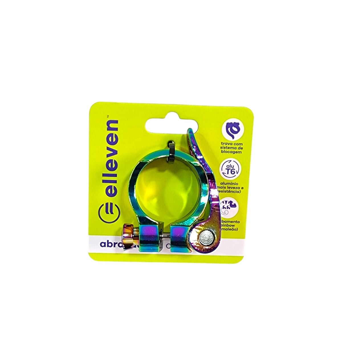 ABRAÇADEIRA CANOTE ALUMINIO 27.2MMX31.8MM BLOCAGEM CAMALEÃO