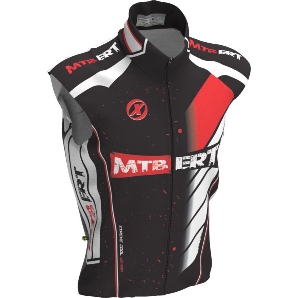 COLETE CORTA VENTO MTB ERT - PRETO - P