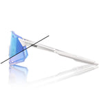 Oculos 100% Hypercraft - Bastille Le - Pearl White Glitter - Blue Mirror Photochromic Preto