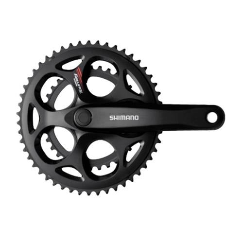 PEDIVELA SHIMANO TOURNEY FC-A070 50/34D 165MM QUADRADA 7V SEM MOVIMENTO AFCA070A04X