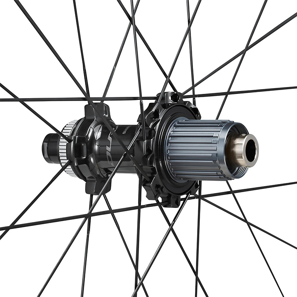 Rodas Shimano Wh-r9270-c36-tl Carbon 24f 12v Dura Ace Tubele Preto