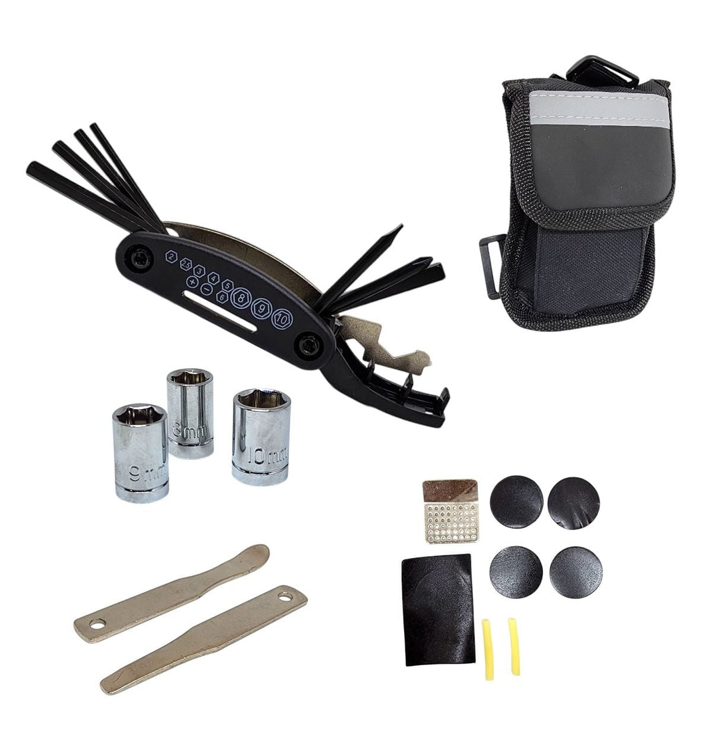 Kit Reparo Pneu + Canivete 15 Funções + Espátulas Boy