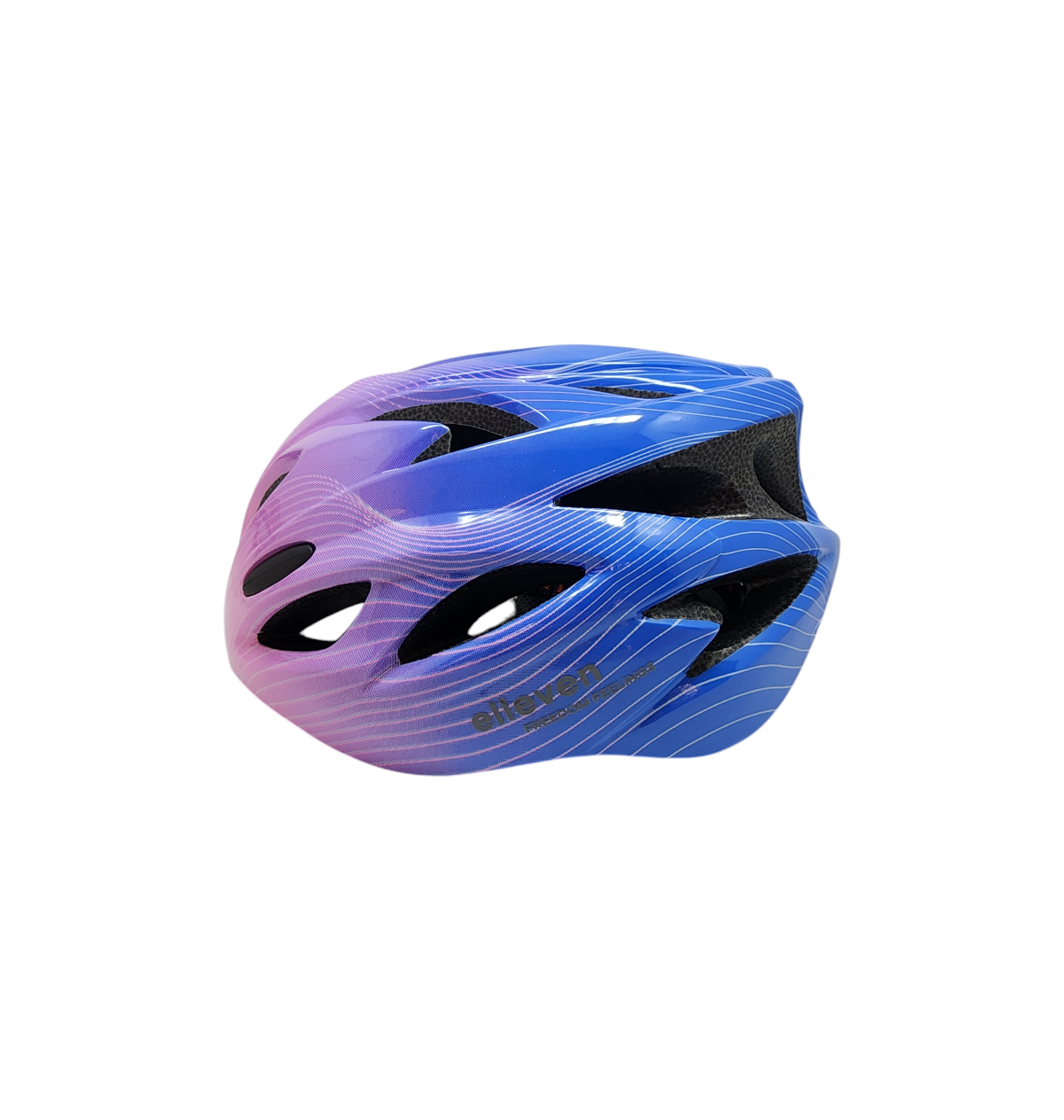 CAPACETE ELLEVEN KIDS INMOLD PREMIUM S 49-54 AZUL ROXO