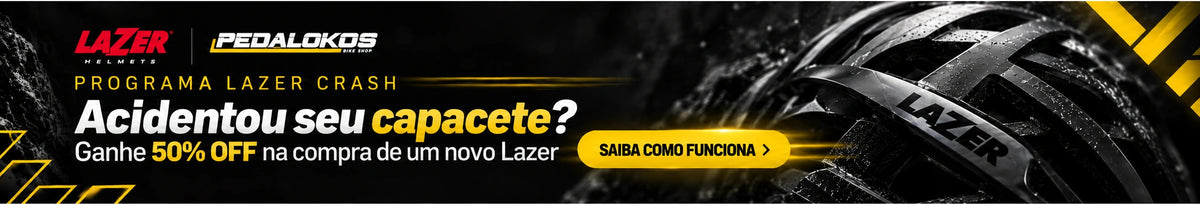 Programa Lazer Crash: 50% de desconto na substituição do capacete após acidente