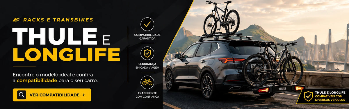 Racks e transbikes Thule e LongLife