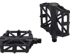 PEDAL PLATAFORMA DE ALUMINIO 9/16 ESFERADO PRETO