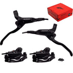 FREIO DISCO VELOFORCE HIDRÁULICO C/ FLUIDO MINERAL (PAR) - PRETO