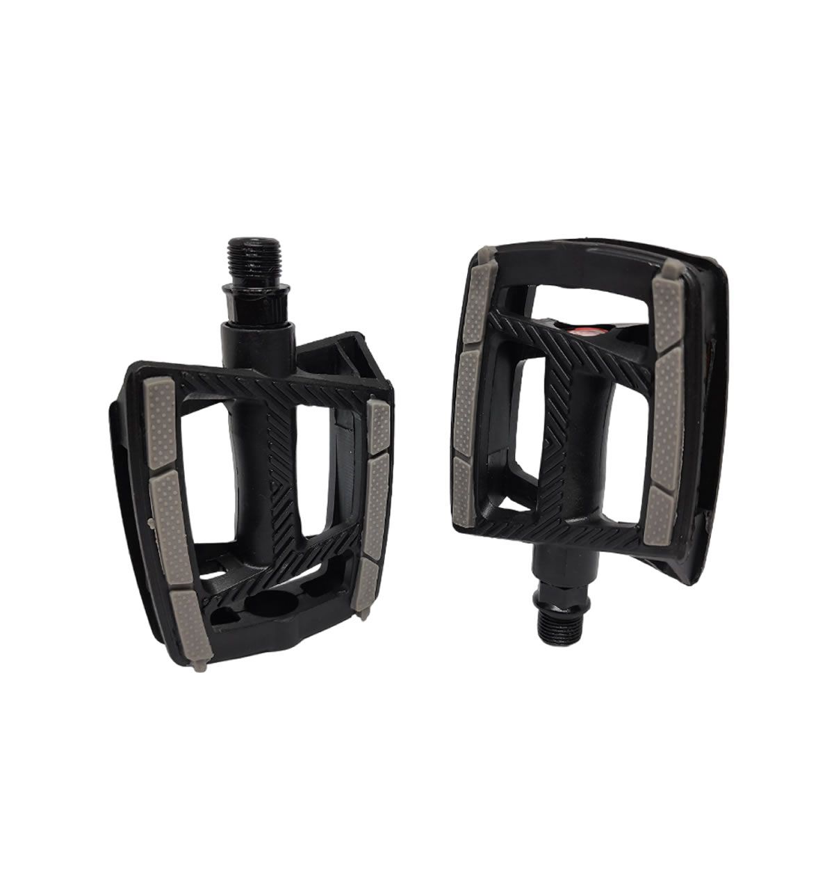 PEDAL 9/16 HP PASSEIO EM NYLON COM 2 BUCHAS DU - PRETO