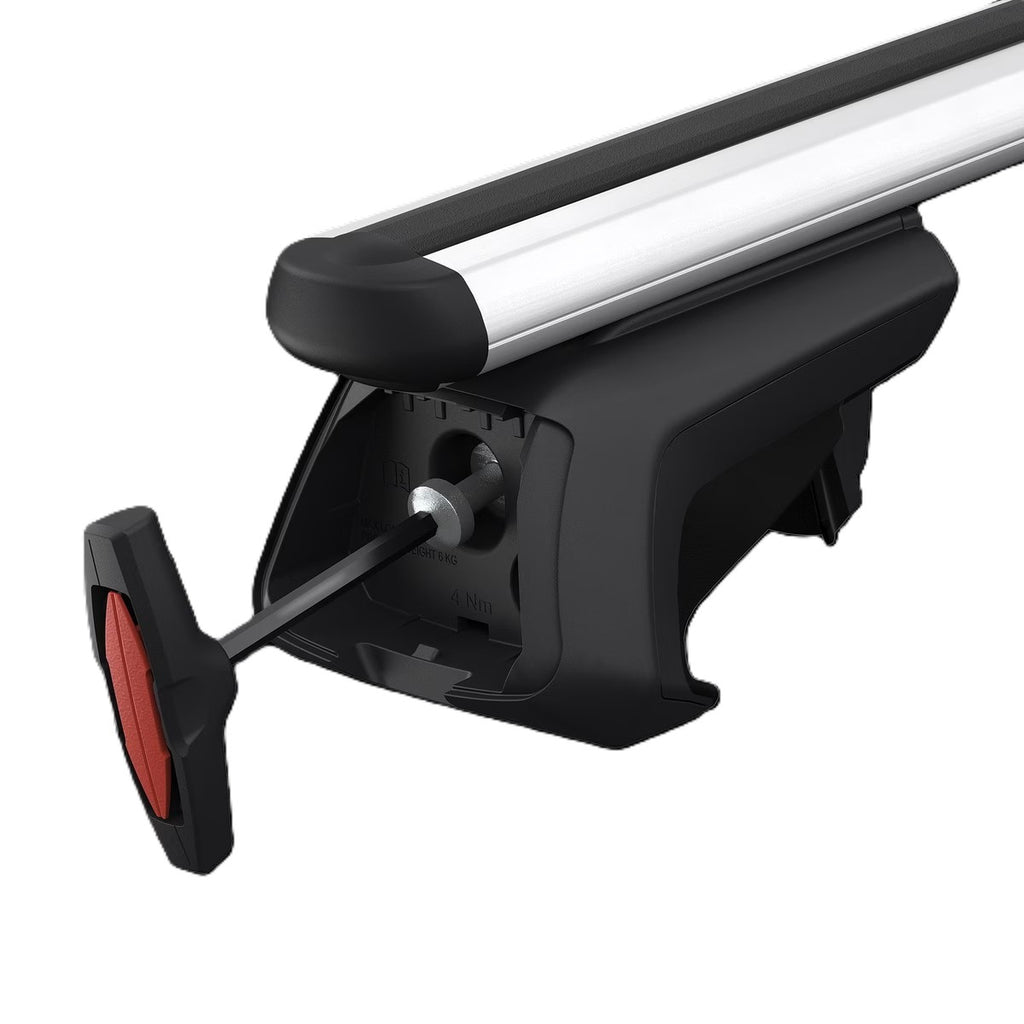 RACK THULE SMARTRACK XT ALUMÍNIO (730402) - Volkswagen – T-Cross (com longarinas originais), Tiguan, Nivus, Saveiro e Sp