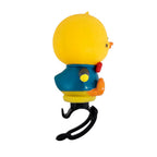 BUZINA CAMPAINHA ELLEVEN PATINHO SILICONE - AMARELO