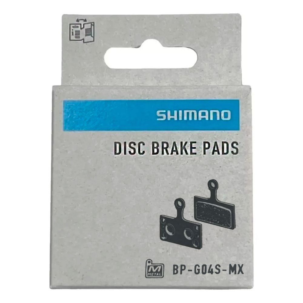 PASTILHA FREIO DISCO SHIMANO G04S METÁLICA XTR/XT 2 PARES