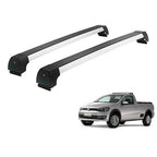 RACK DE TETO LONG LIFE SPORT ALUM. P/ GOL/SAVEIRO/VOYAGE/PARATI/G5/G6/G7 2009+ FIXA NO FRISO (AG-5) - PRATA