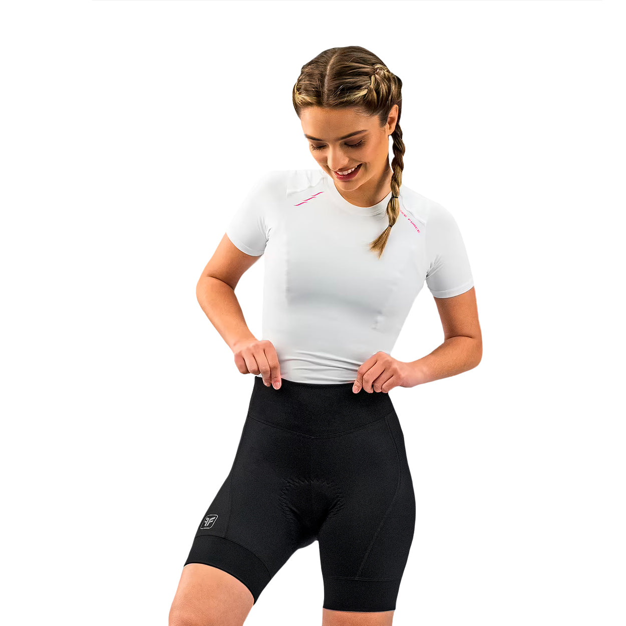 SHORT CICLISMO FREE FORCE FEMININO START - PRETO - 3G