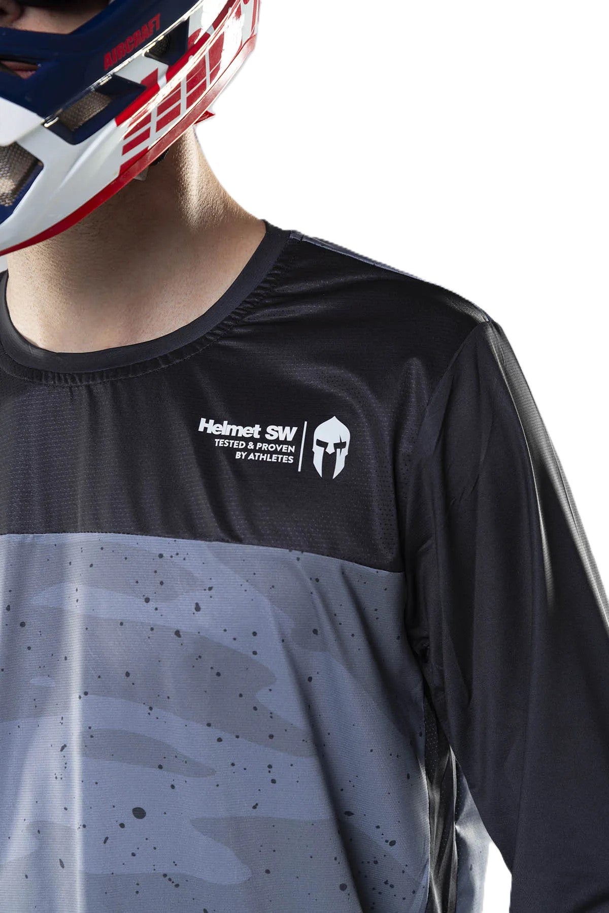 CAMISA JERSEY AIR PHANTOM | HELMET SW | MANGA LONGA
