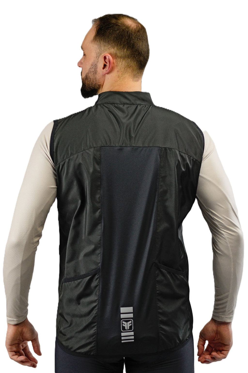 COLETE CORTA VENTO MASCULINO FREE FORCE CLASSIC PRETO - 3G