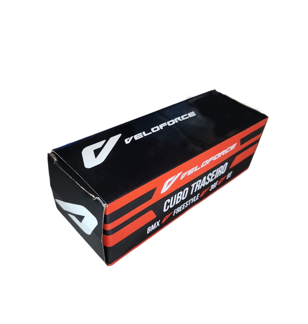 CUBO VELOFORCE TRASEIRO BMX 36F 14MM ROLAMENTADO COG 9 DENTES