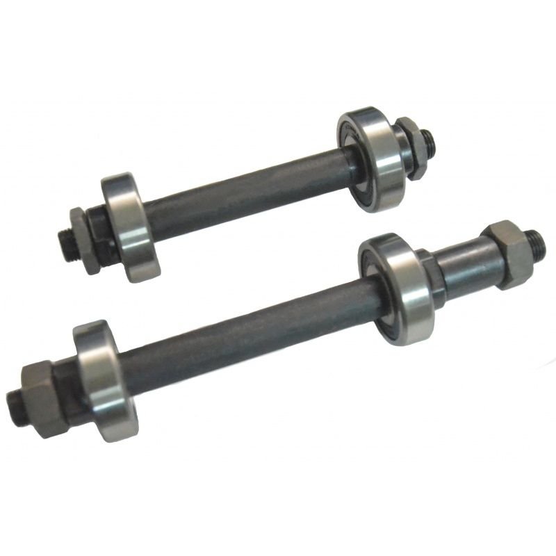 EIXO D/T COM ROLAMENTO P/ BLOCAGEM BATENTES 62/70MM (PAR) - PRETO