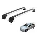 RACK DE TETO LONG LIFE SPORT ALUM. P/ VOYAGE G5 A PARTIR DE 2009 FIXA NO FRISO (AG-5) - PRATA