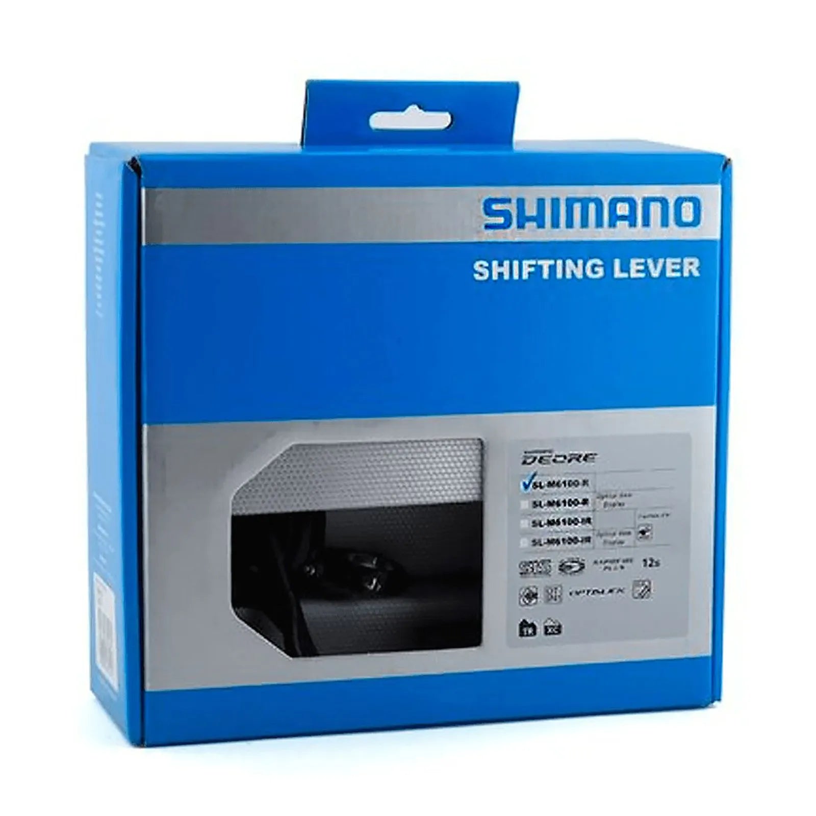 ALAVANCA EZ FIRE 12V SHIMANO DEORE M6100 C/ ABRAÇ. (ISLM6100RA1P) - PRETO